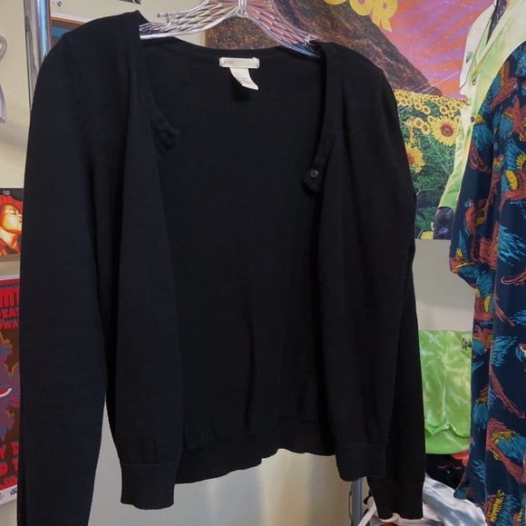 Basic black cardigan - Picture 2 of 3